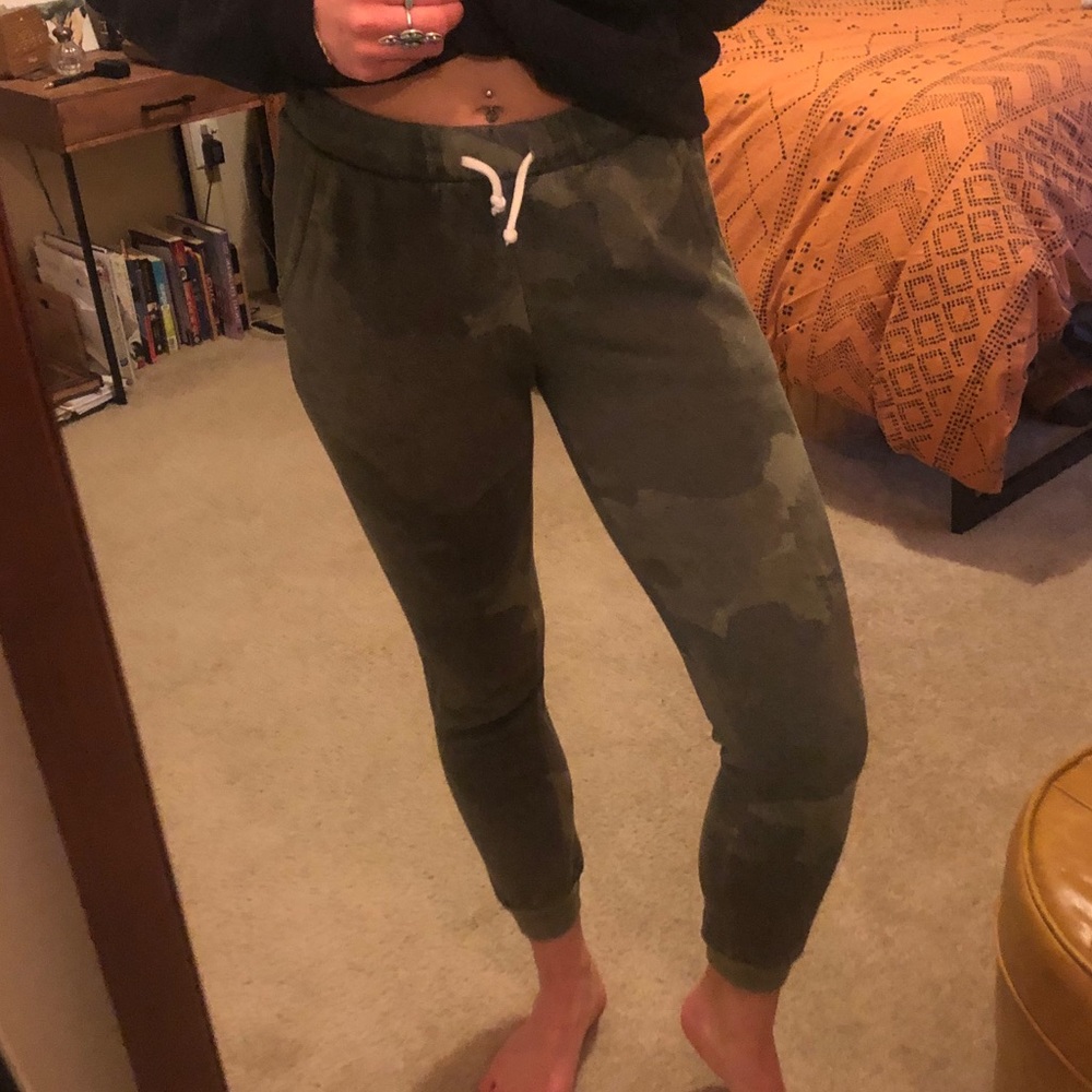 Alternative Apparel Camo Joggers